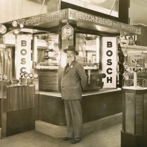 BG_Robert Bosch in front of his stand